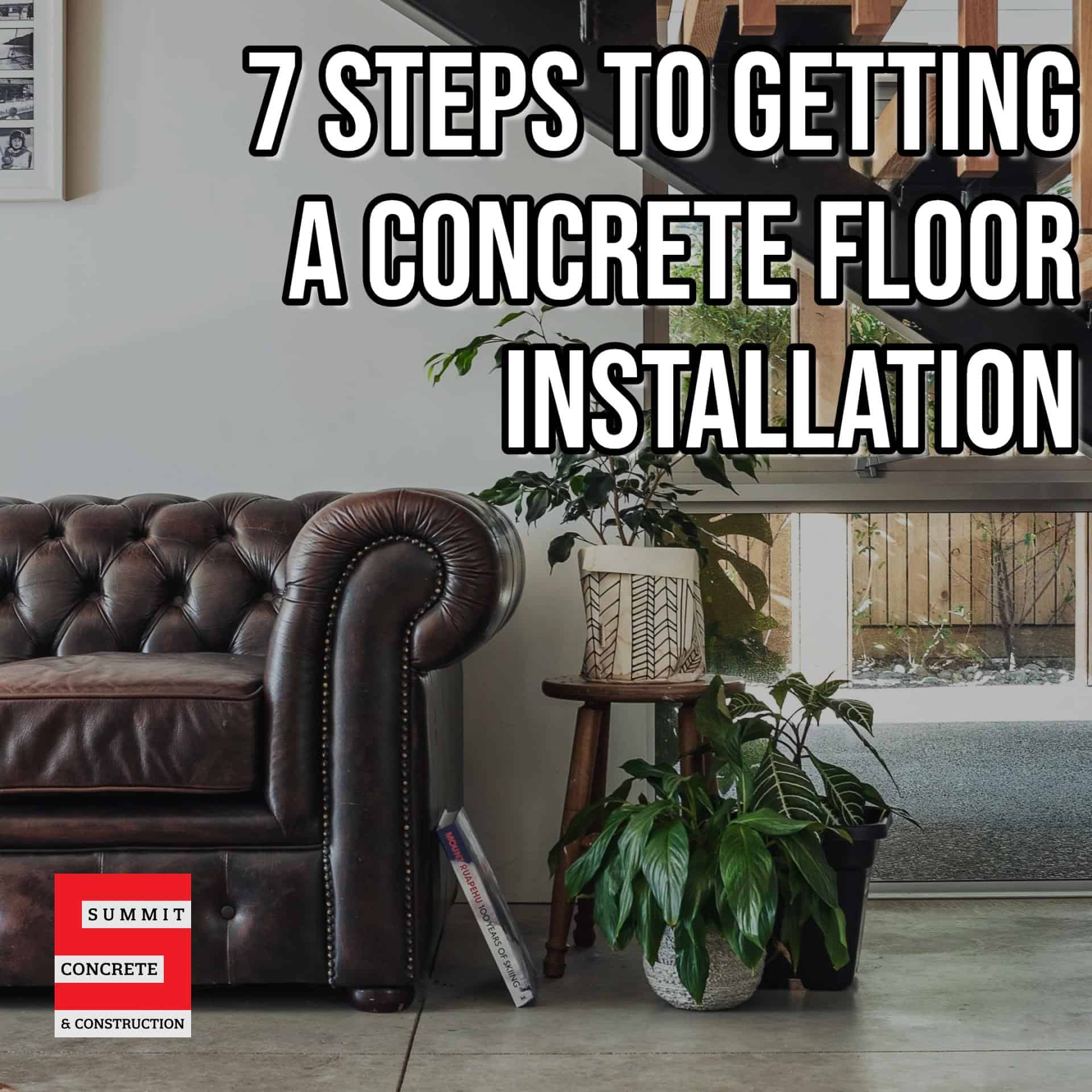 concrete floor in Tulsa, Oklahoma